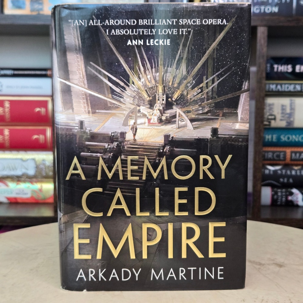 A Memory Called Empire by Arkady Martine SIGNED 2019 1st/1st Hardcover Hugo Awd